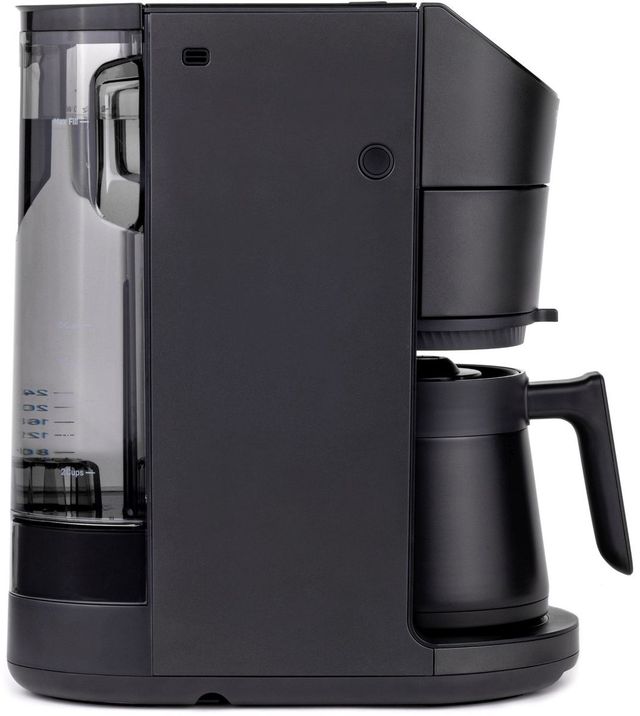GE Profile™ 10 Cup Carbon Black Countertop Coffee Maker with Smart Grind and Podless Single Serve-2