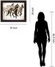 Classy Living Speckled Gallop Wall Art-1