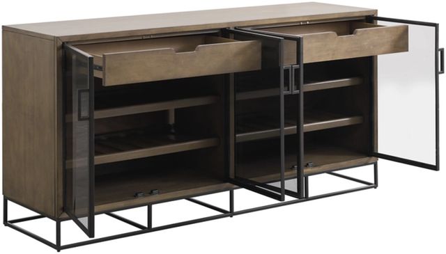 Signature Design by Ashley® Deluxaney Light Brown Dining Server-2