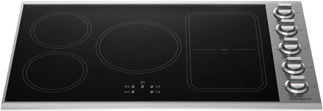 BlueStar® 36" Black Glass Induction Cooktop-1