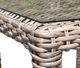 CabanaCoast® Customizable Riverside SolWeave® Wicker 42'' Outdoor Rectangular Coffee Table-2