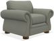 La-Z-Boy® Pembroke Premier Stone Stationary Chair with Nailhead Trim-3