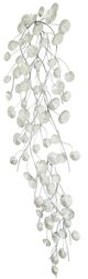 Moe's Home Collection Aurella 2-Piece Metallic Silver Leaves Wall Decor Set-1