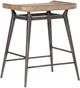 Hooker® Furniture Vineyard Row Black/Sonoma Counter Stool-3