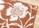 Kalora Interiors Bristol Cream/Orange 5'x8' Indoor/Outdoor Area Rug-5