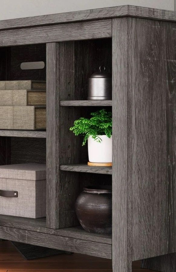 Signature Design by Ashley® Arlenbry Gray Corner TV Stand-5