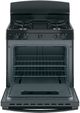 GE® 30" Black Freestanding Gas Range-2