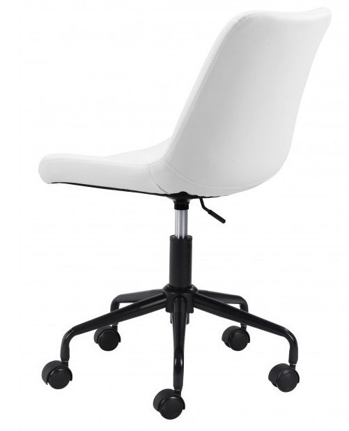Zuo® Modern Byron White Office Chair-1