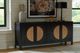Signature Design by Ashley® Cliffiings Black/Natural Accent Cabinet-1