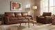 USA Premium Leather Furniture 4800 Almond Sofa-1