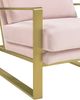 TOV Furniture Mott Blush Velvet Chair-4