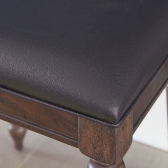 homestyles® Southport Distressed Oak Vanity Bench-3