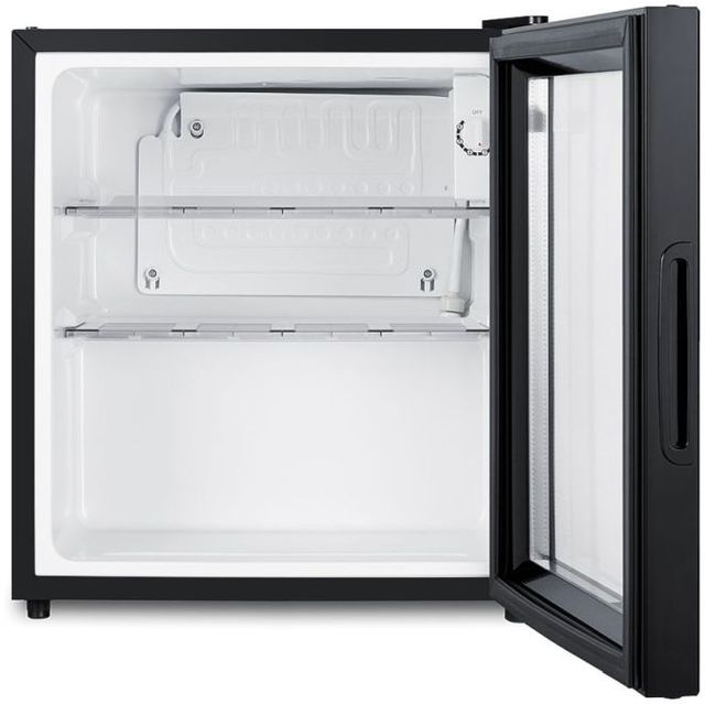 Summit® 18" 1.5 Cu. Ft. Black Freestanding Beverage Center-2