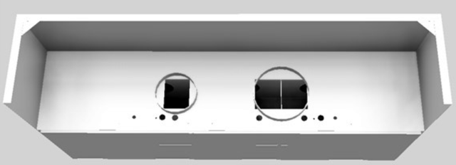 Vent-A-Hood® 54" White Wall Mounted Range Hood-2