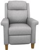 Best® Home Furnishings Customizable Prima Power High Leg Recliner with Tilt Headrest and Honey Birch Legs-2