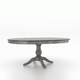 Canadel Customizable Gourmet 74" VS Base Dining Table with One Removable Leaf-4