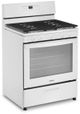 Whirlpool® 30" White Freestanding Gas Range-3