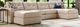 Drew & Jonathan Home ModularOne New Horizon 4-Piece Stone Modular Chaise Sectional-0