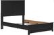Signature Design by Ashley® Maribel Black Full Panel Bed-3