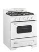 Cuisinière au gaz propane autoportante de 30 po Unique Appliances® Classic Retro Hors-Réseau de 3.9 pi³ - Blanc guimauve-2