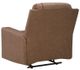Benchcraft® Mackmenville Caramel Manual Zero Wall Recliner-4
