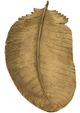 A & B Home Gold Leaf Plate-2