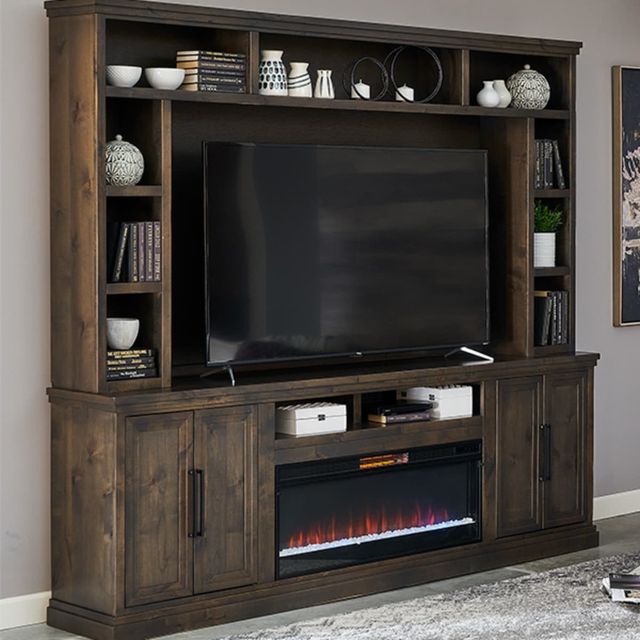 Legends Home Monterey Java Super Fireplace Center-0