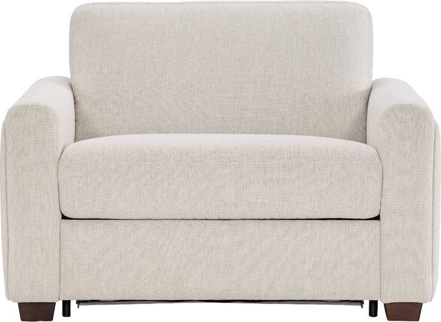 Hooker® Furniture Ready-Made Upholstery Griffin New Page Flax Twin Sleeper Chair-3