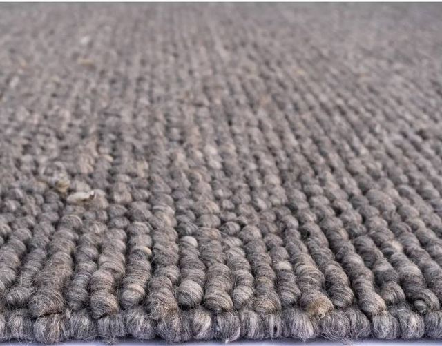KAS Rugs Pave Grey Cornerstone 5'x8' Area Rug-3