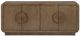 Crestview Luca Stained Natural/Tan 4-Door Sideboard-2