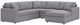 Signature Design by Ashley® Modmax 5-Piece Granite Right-Arm Facing Sectional and Chaise-0