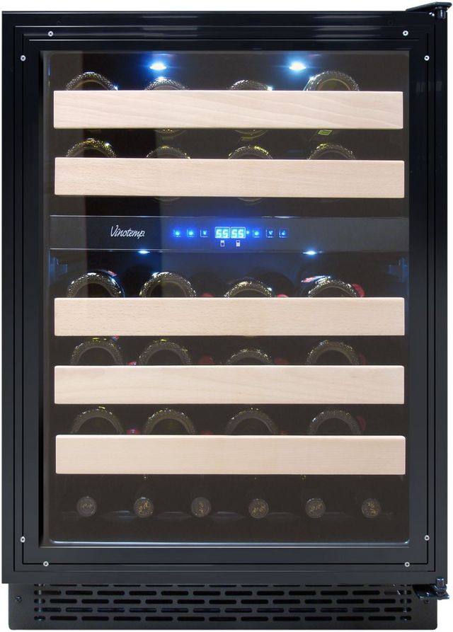 Vinotemp Private Reserve Series 24" Panel Ready Wine Cooler-1