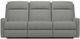 La-Z-Boy® Finley Smoke Power Wall Reclining Sofa with Headrest and Lumbar-1