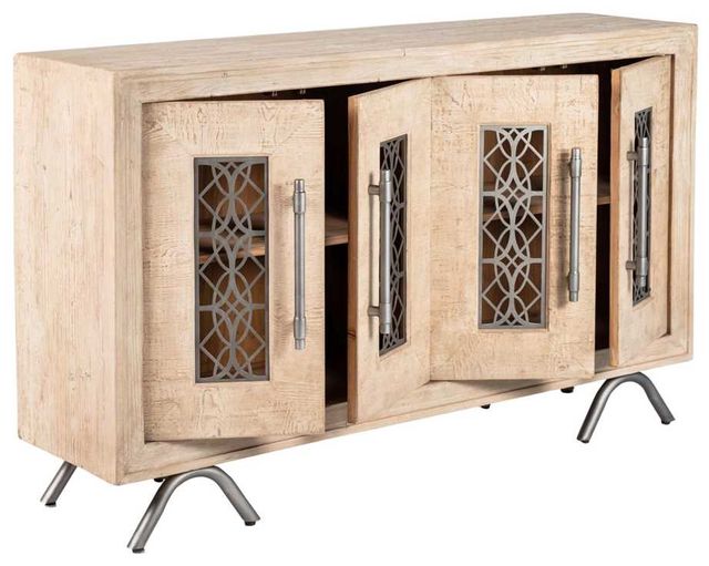 Nest Home Collections New Orleans White Washed Cabinet-1
