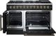 FORNO® Galiano Alta Qualita 48" Black Pro Style Dual Fuel Range -3