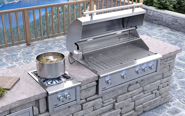 XO 13" Stainless Steel Natural Gas Double Side Burner-1