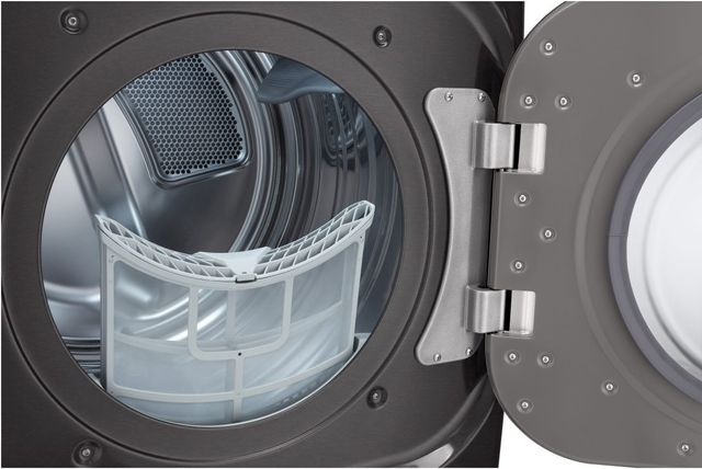 LG Black Steel Front Load Laundry Pair-20