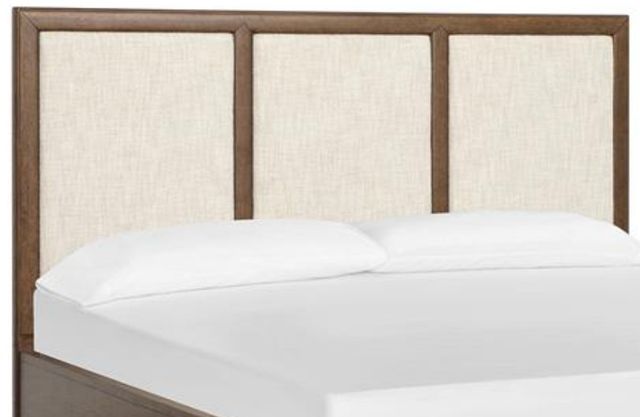 Magnussen Home® Ridgefield Russet Brown/Yukon King Upholstered Panel Headboard-0