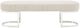 Michael Amini® Orchid Gray Accent Bench-1