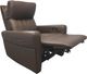 UltraComfort™ Warmth Collection Cinder Cocoa Medium Power Recliner with Heat and Adjustable Headrest-4