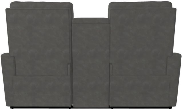 La-Z-Boy® Baron Slate Manual Wall Reclining Loveseat with Console-4