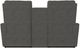 La-Z-Boy® Baron Slate Manual Wall Reclining Loveseat with Console-4