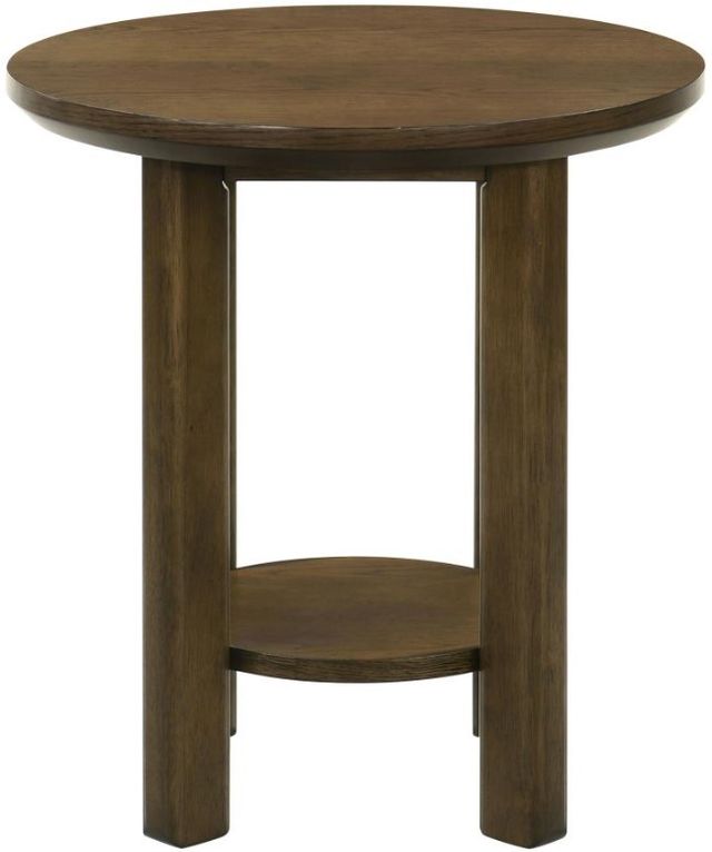 Coaster® Ottowa 2-Piece Brown Oak Coffee Table Set-4