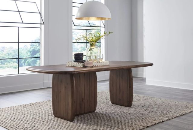 Modus Furniture Xolani Impala Pedestal Dining Table-1