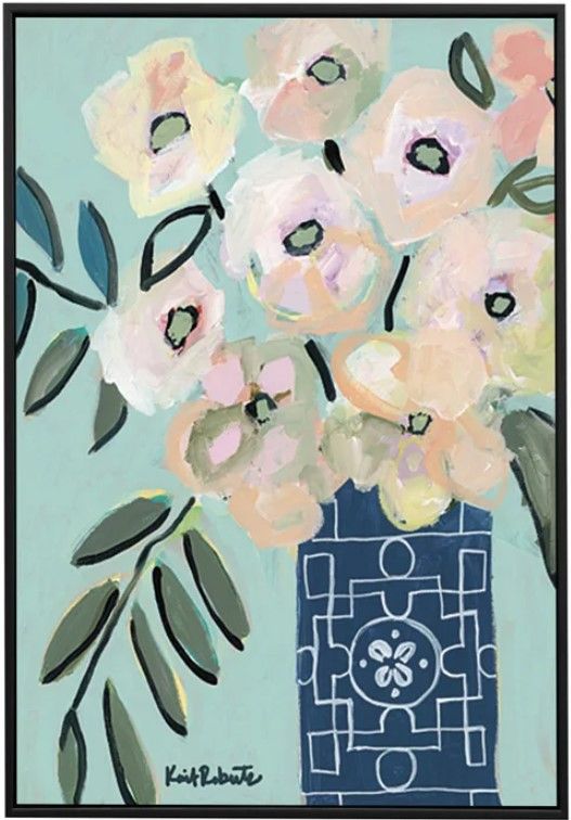 Stylecraft Flowers for Patricia Wall Art-0