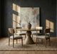 Liberty Furniture Briarcrest 5-Piece Taupe/Tobacco Pedestal Dining Table Set-1