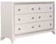 Steve Silver Co. Cassie Illuminating Glam Shimmering Pearl Dresser-0