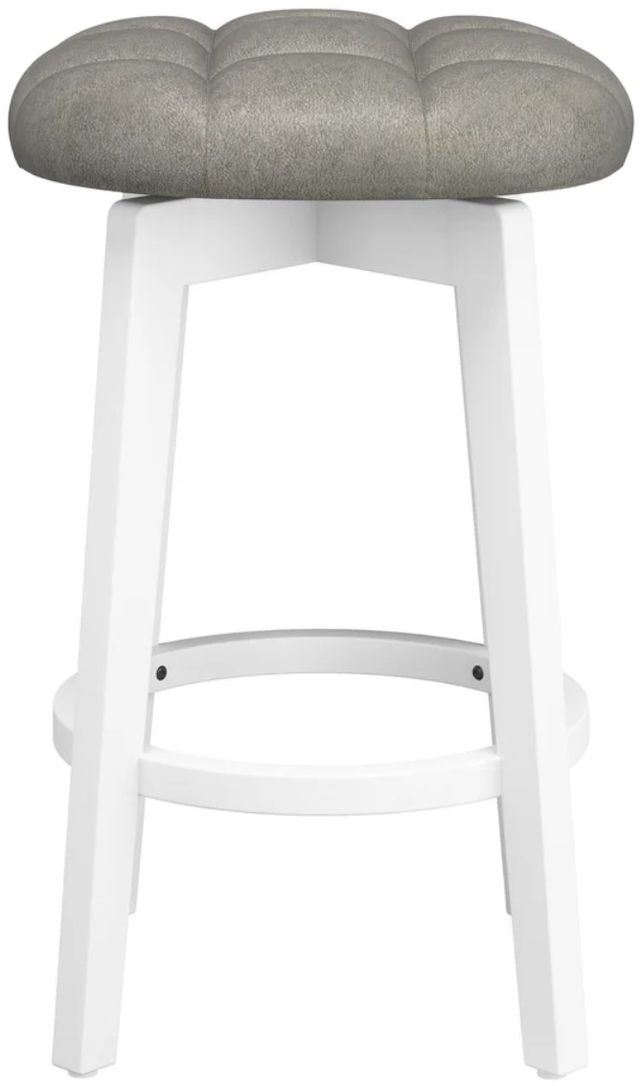 HH2 Home Odette Gray/White Counter Stool-1