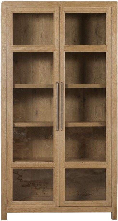Hooker® Furniture Driftwood Buckboard Display Cabinet-1