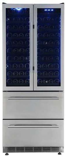 FORNO® Campania Alta Qualita 17.7 Cu. Ft. Stainless Steel Wine Column-12